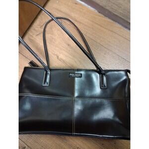 Kate Spade New York Black Leather Shoulder Bag Tote